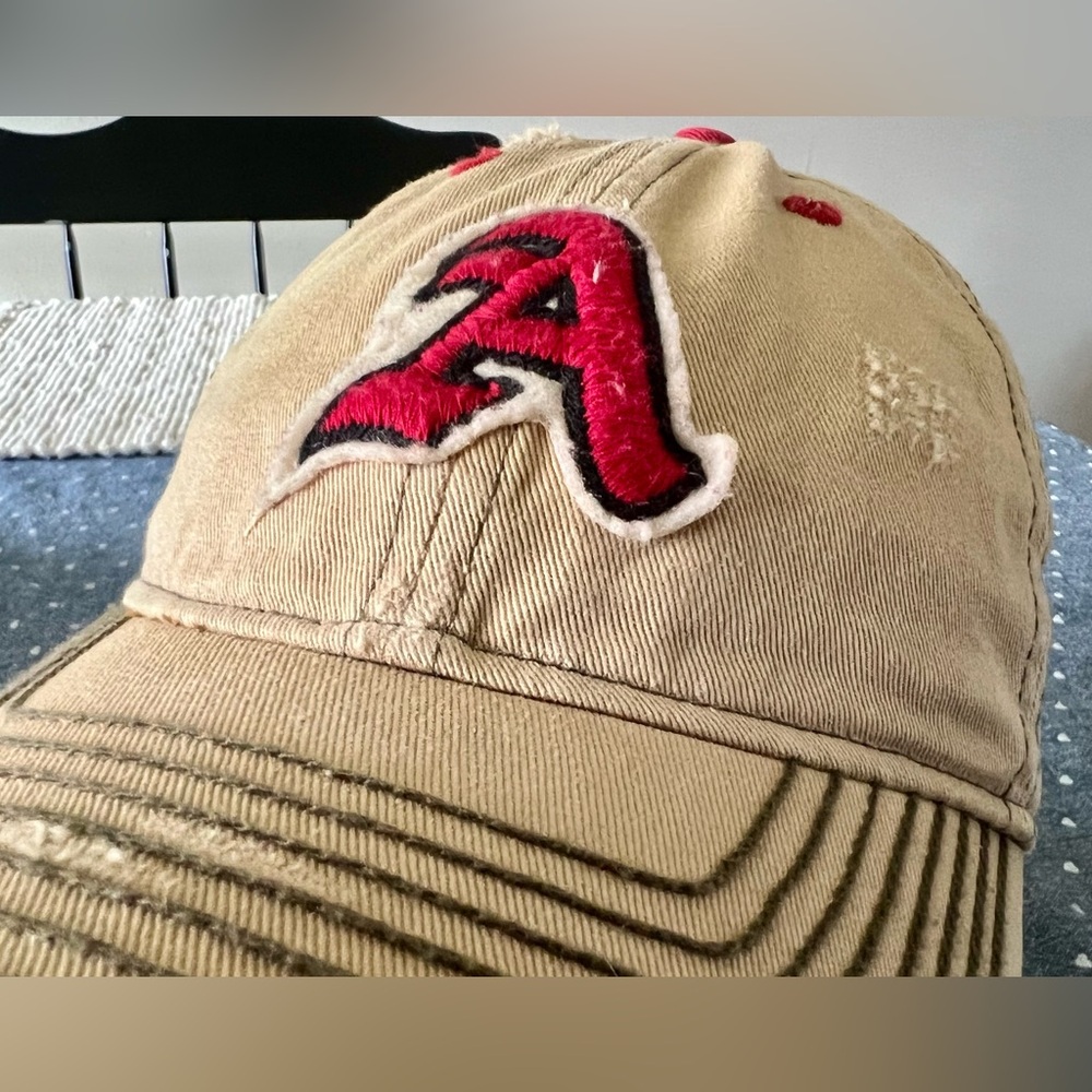Arkansas Razorback Adidas distressed hat